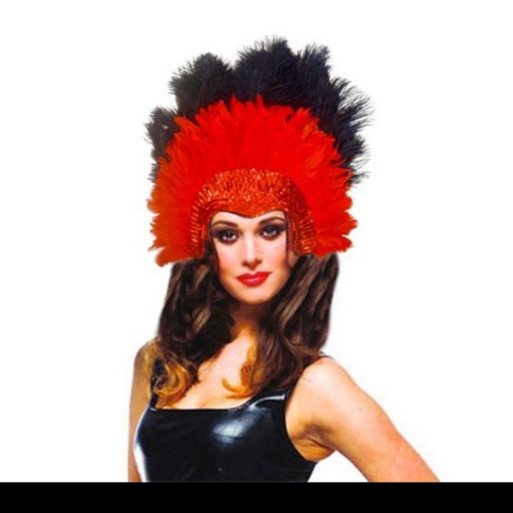 Las Vegas girl headpiece